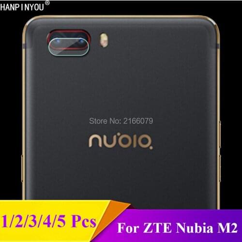1 / 2 / 3 / 4 / 5 Pcs/Lot For ZTE Nubia M2 5.5" Rear Camera Lens Protective Protector Cover Soft Tempered Glass Film Guard