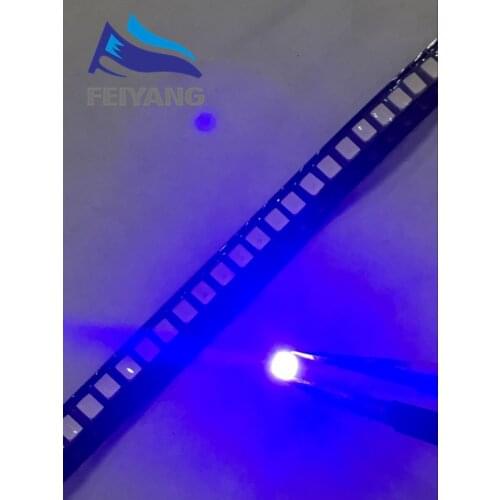 100PCS/lot SMD LED 2835 Blue Light 0.2W 460-465nm SMD 2835 LED 3.0~3.4V Blue led