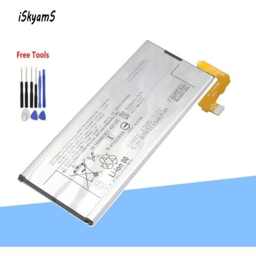 ISkyamS 1x 3230mAh LIP1642ERPC Replacement Battery For Sony Xperia XZ Premium G8142 XZP G8142 G8141 Battereies +Tool