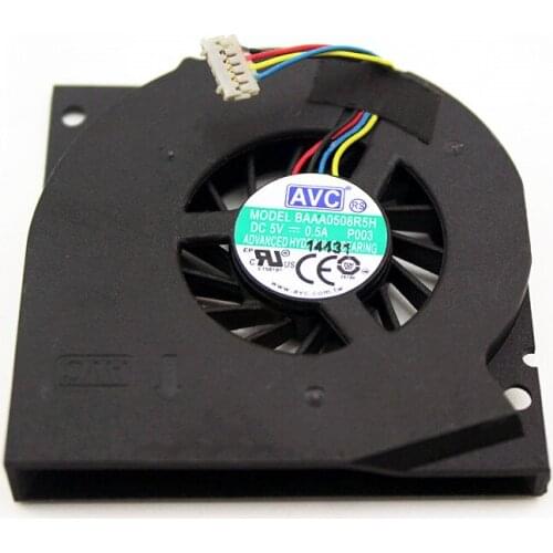 BAAA0508R5H P002 P003 DC 5V 0.5A fan DIY modified air outlet 55*55*8mm