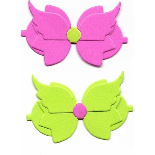 Bow Dies Scrapbooking Punching Die Card Making Embossing Stencil Mold Templates For Painting Knives Cutting For Scrapbook