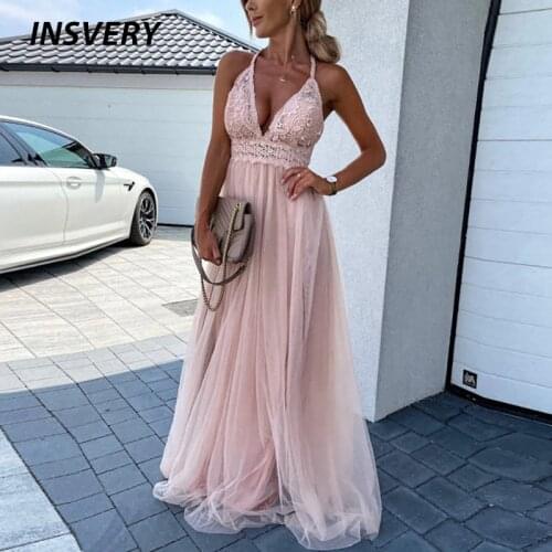 INSVERY Long Dresses