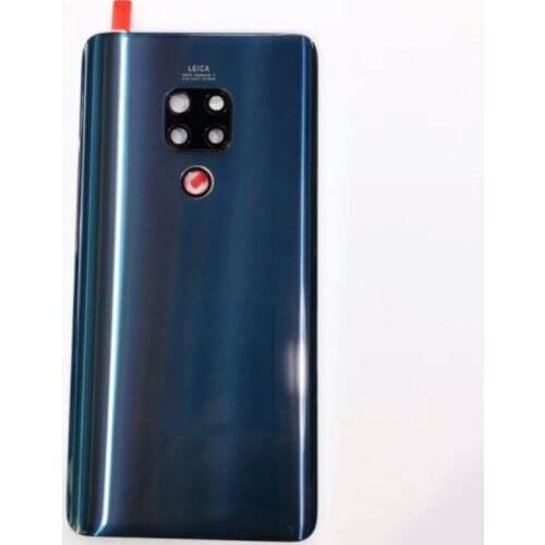 MIXUEWEIQI Original 3D Glass Battery Cover For Huawei Mate 20 Rear Housing Back Case Door With Camera Lens + Logo