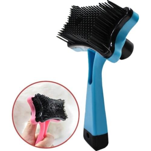 Multi-purpose Pet Hair Fur Shedding Trimmer Massage Comb Brush