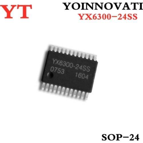 YX6300-24SS YX6300 Serial mp3 spots feature MP3 programs can be linked to U disk TFcard SD card chip YX630024SS YX6300-24