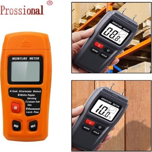 New Portable High Precision Wood Moisture Meter Hygrometer Density Digital Electrical Tester Measuring tools