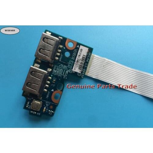 Original FOR Samsung FOR NP355V5C NP350V5C USB PORT BOARD W CABLE LS-8865P NBX0001L00