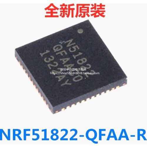 Original Nrf51822-qfaa-r N51822 Nrf51822 Radio Frequency Transceiver Qfn