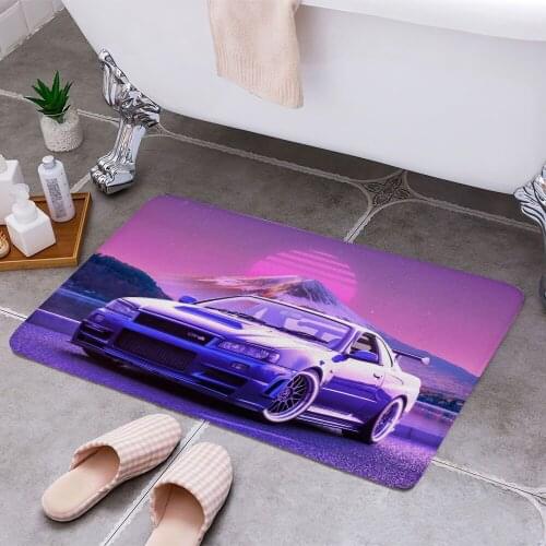 Skyline Fuji 1 Carpet Areas Rug Non-slip Floor Mat Rug 3D Printing Living Room Bedroom Door Mat Home Decoration