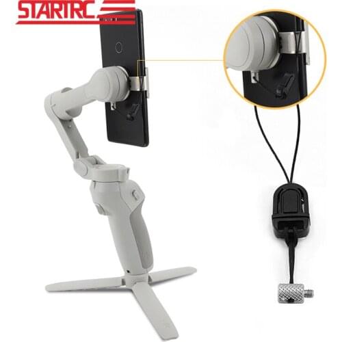 STARTRC OM4 Phone Holder Clip Anti-lost Rope Strap Anti-drop expansion accessories For DJI OM4 OM 4 Osmo Mobile 3 4