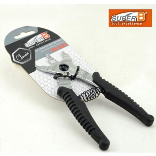 TB-3323 Multifunctional bike chain magic button clamp remover connect tool 2in1 Master link pliers-trident chain repair tools