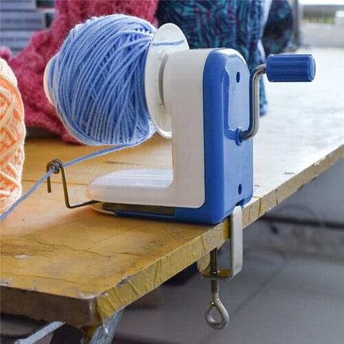 Household DIY Hand Operated Yarn Winder Machine Thread Ball Winding Effective Sewing Accessories Organizer Yarn Roller