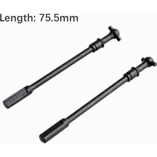 2Pcs 18008 75.5mm Drive Shaft (R) HSP Spare Parts For RC Remote Control Car 94180 1/10 Climber 4X4 Rock Crawler Part Pangolin