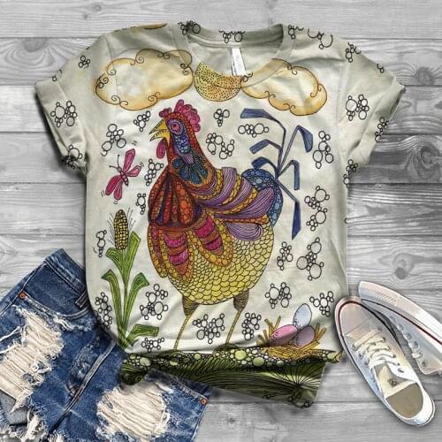 Oversized New Digital 3D Cute Cat Printed Women T-Shirt O Neck Short Sleeve Graphic Tops Summer Harajuku TShirt