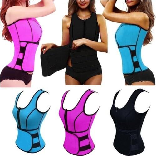 Women Yoga Fitness Waist Belt Cincher Training Corset Vest Slimming Body Shaper Modeling Strap Belt Waist Trainer