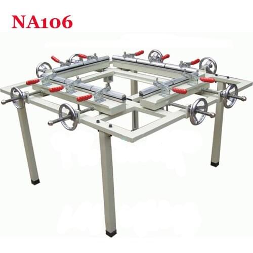 1PC Hand wheel single chuck machinery stretcher machine,NA105 net head tension device machine Net area 1500*1200mm