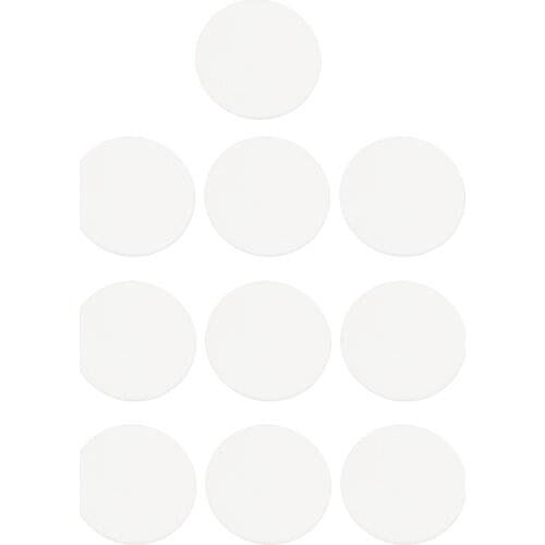 Prettyia 10pcs Round Flat Watch Crystal Mineral Glass Watch Parts 28mm-38mm