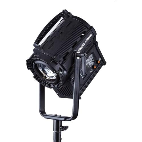 200W Led Studio Video Light 5500K Yidoblo F-2800RP Daylight Live Stream Lamp Shoot Lamp Spotlight DMX Remote Control Cold Light