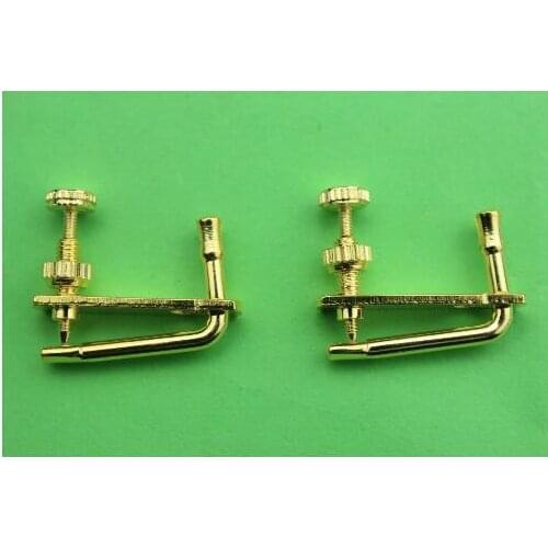 60pcs New Good Brand golden violin String Adjuster fine tuners 3/4-4/4, Violin Parts Accessories