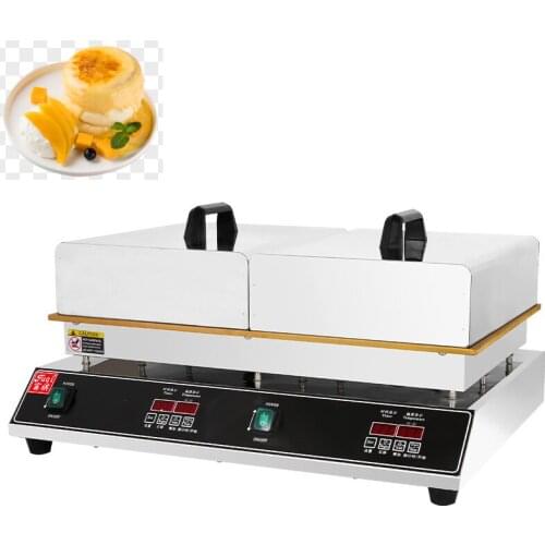 220V/110V Souffle Pancakes Maker Commercial Fluffy Japanese Souffle Pancakes Souffle Machine Souffle Pancake Iron Plate 1200W