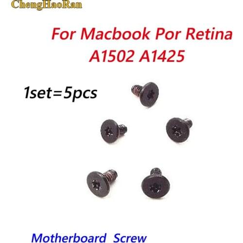 ChengHaoRan 1set Board Motherboard Screw for MacBook Pro Retina A1502 A1425 Repair parts