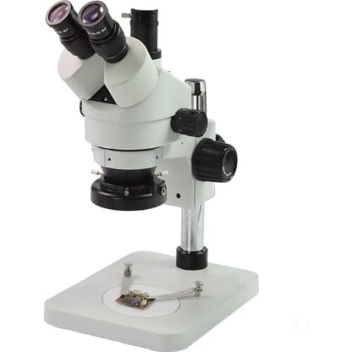 Kailiwei 3.5X-90X Electronic Repair Base Trinocular microscope Digital Stereo microscope