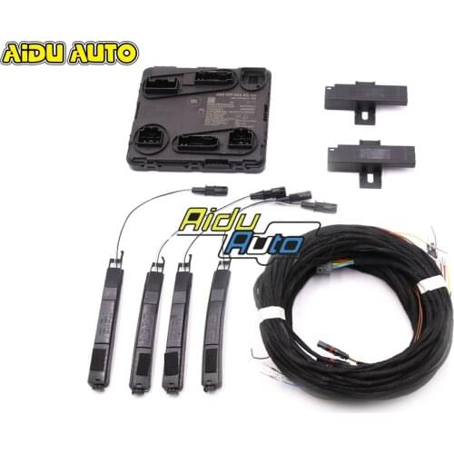 For audi A6 C8 NEW A7 Q5 80A Front & Rear KESSY Door Handle SYSTEM