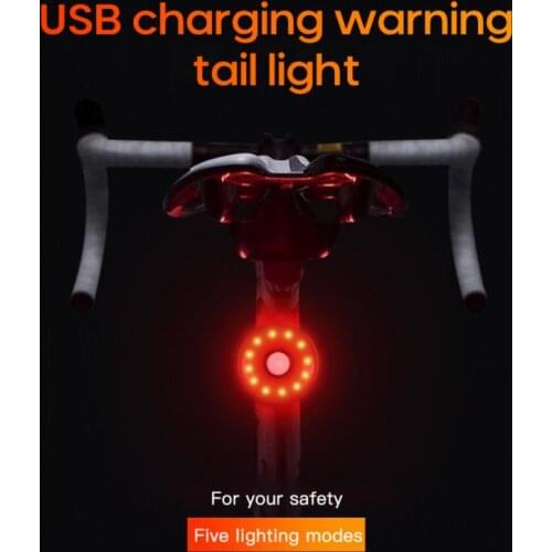 Bicycle Cycling Lights USB Rechargeable Taillights LED Safety Warning Bicycle Lights Bicycle Tail Bicycle Accessories Light