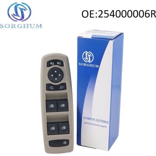 254000006R Window Mirror Master Switch For Renault Megane Laguna Fluence 2008-2016 254000006R-Beige