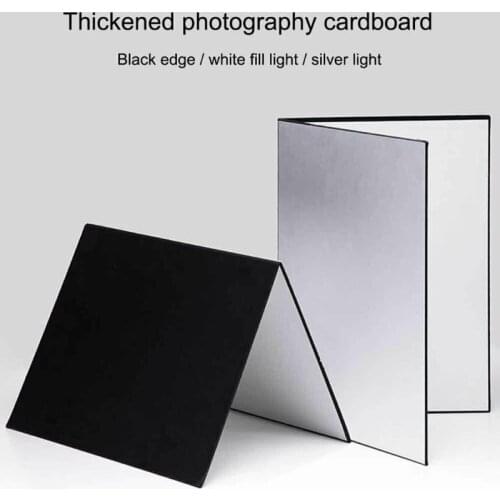 3 in1 Multipurpose Thickened Double-Sided Foldable A3 A4 Cardboard for Glass Ceramic Cosmetics Product Photography