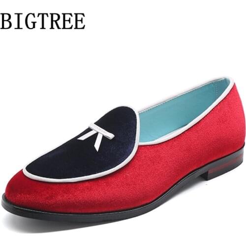 Mens Dress Shoes 2020 Velvet Loafers Mens Elegant Shoes Men Formal Shoes Coiffeur Chaussure Homme Zapatos Charol Hombre Ayakkab