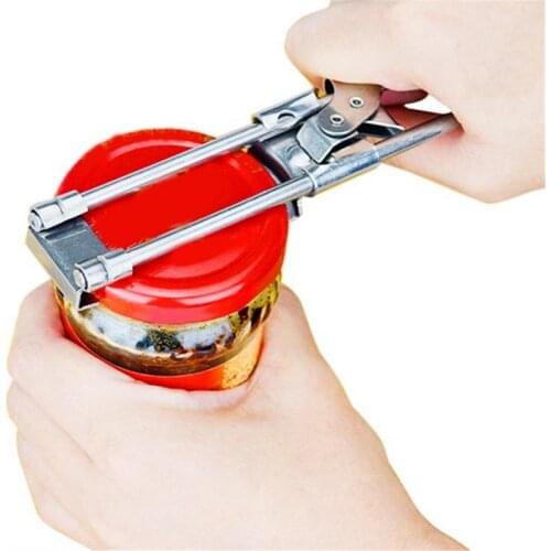 Bottle Opener Kitchen Tools Restaurant Strong Can Opener Stainless Steel Opener Adjustable Can Opener Bottle Opener
