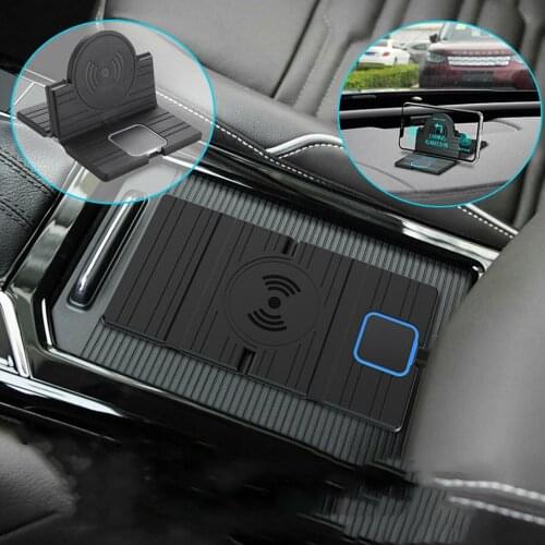 QI Wireless Car Phone Charger Charging Pad Mat for iPhone Samsung