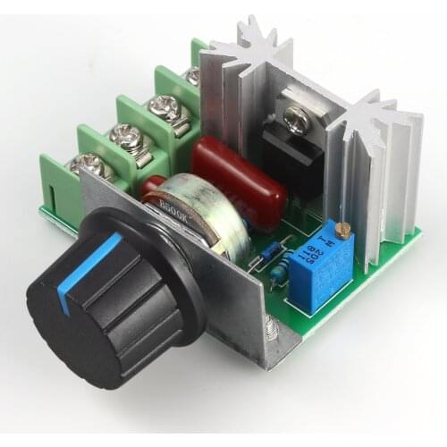 AC 220V 2000W Voltage Regulator Circuit Board Speed Controller Dimming Dimmers Temperature Control Home Office Electronic Module