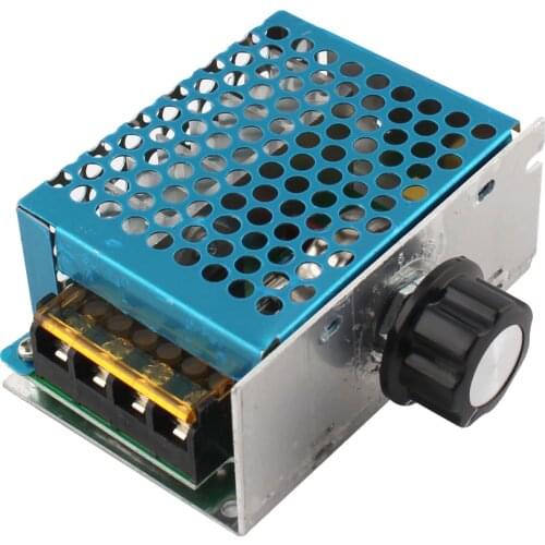 4000W 220V AC SCR Voltage Regulator Dimmer Electric Motor Speed Controller Electronic Volt Regulator Dimmer Thermostat Regulator