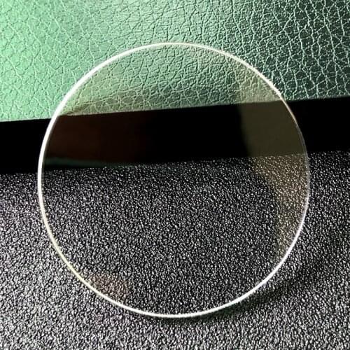 Watch Glass Sapphire Replacement Flat 2.5mm Thick in Diameters 30mm-39.5mm Transparent crystal 1Pieces