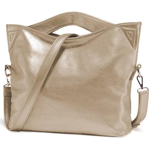 Vintage Women Hand Bag Designers Luxury Handbags Women PU Shoulder Bags Female Top-handle Bags Fashion golden Crossbody Handbags