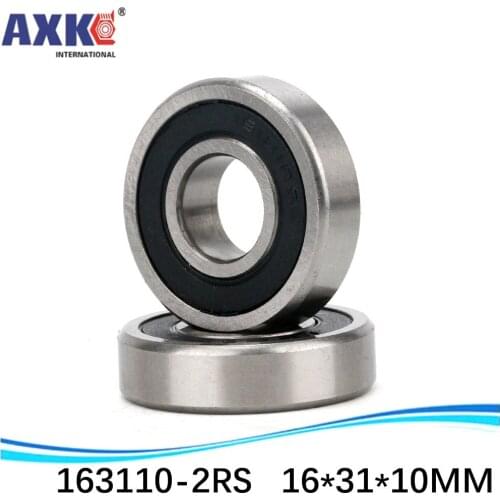High precision bicycle bearing 163010-2RS 163110-2RS 16*30*31*10mm for bottom brackets bearings Free Shipping