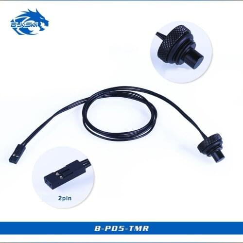 BYKSKI G1/4 Temperature Measurement Plug Sealing Lock Water Cooling PC Application Accessories Metal Fitting