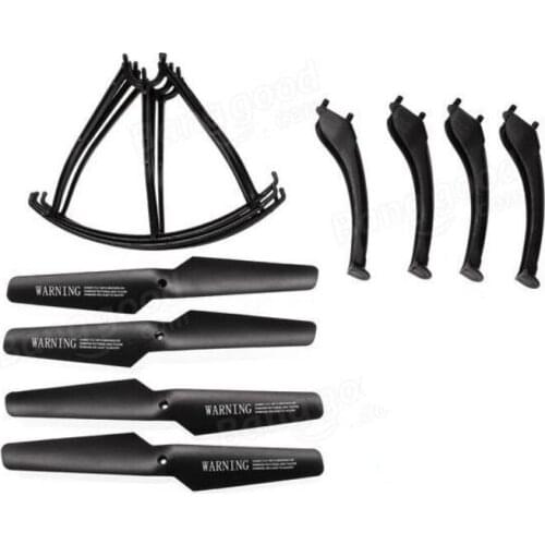 Syma X5SW Syma X5SC RC Quadcopter Spare Parts Propeller Landing Skid Propeller Protectors Set