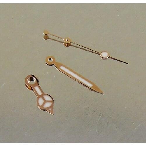 Watch Hands Spare Parts Luminous Rose Gold Color Fit For Miyota 8215 821A 8205 NH35 NH36 movement