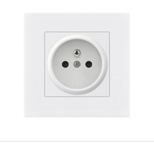 16A French European-style European standard regulations French standard French EU 86 type wall ground socket