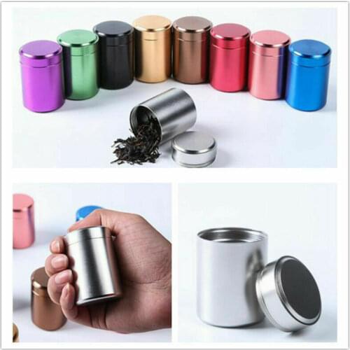 Premium Aircraft Aluminum Airtight Stash Jar 1.3 Inches Multi-Use Vacuum Seal Portable Storage Container