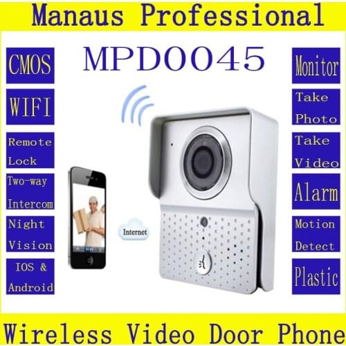 High Quality Wireless Magnetic Door Lock With Camera WIFI Video Door Phone System Home Improvement Visual Door Bell D45C
