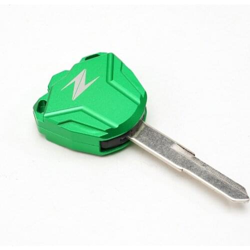 For KAWASAKI Z750 Z1000 ZX-6R ZX9R ZX10R ZX-10R ZXR250 ZXR400 ZZR400(Key Without chip) NEW Motorcycle CNC Key Case Cover Shell