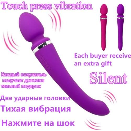 Intelligent Vibrator for Woman Rechargeable AV Wand Dildo Vibrator Magic Wand Massager Sex Toys for Women Erotic Toy Sex Product