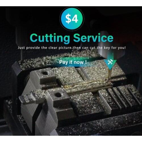 KEYYOU Extra Fee For CNC Cutting Cut Key Blade Service Please Contact With Us Before Purchase Cut Key Blade