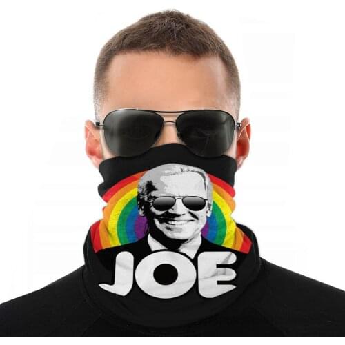 Rainbow Joe Classic Scarves Half Face Mask Men Women Fashion Neck Gaiter Balaclava Bandanas Protective Headband Biking Climbing