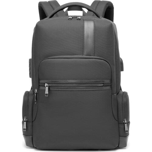 Waterproof Laptop Backpack Men 17 17.3 inch Oxford USB College Student Back pack male Large Capacity Business Travel Bag 2021