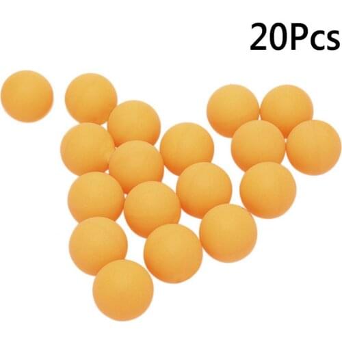 20Pcs/Set Good Bounce Ping-pong Ball 40mm Professional Seamless Ping-pong Match Training Table Tennis Balls Accessories